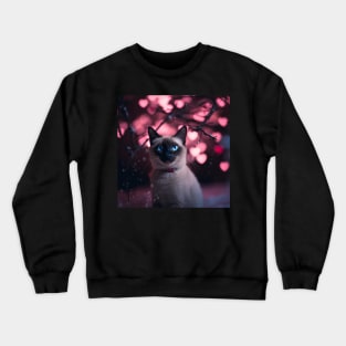 Siamese Kitten Crewneck Sweatshirt